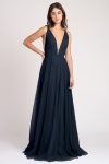 Kaelyn Bridesmaids Dress by Jenny Yoo - Navy Blue