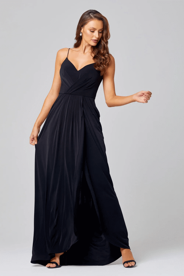 Ebonie Bridesmaid Dress by Tania Olsen – Black Ebonie Bridesmaid Dress by Tania Olsen – Black