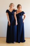 Hayley Bridesmaids Dress by Talia Sarah in Navy Blue