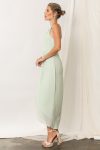 Mila Bridesmaids Dress by Talia Sarah in Sage Green
