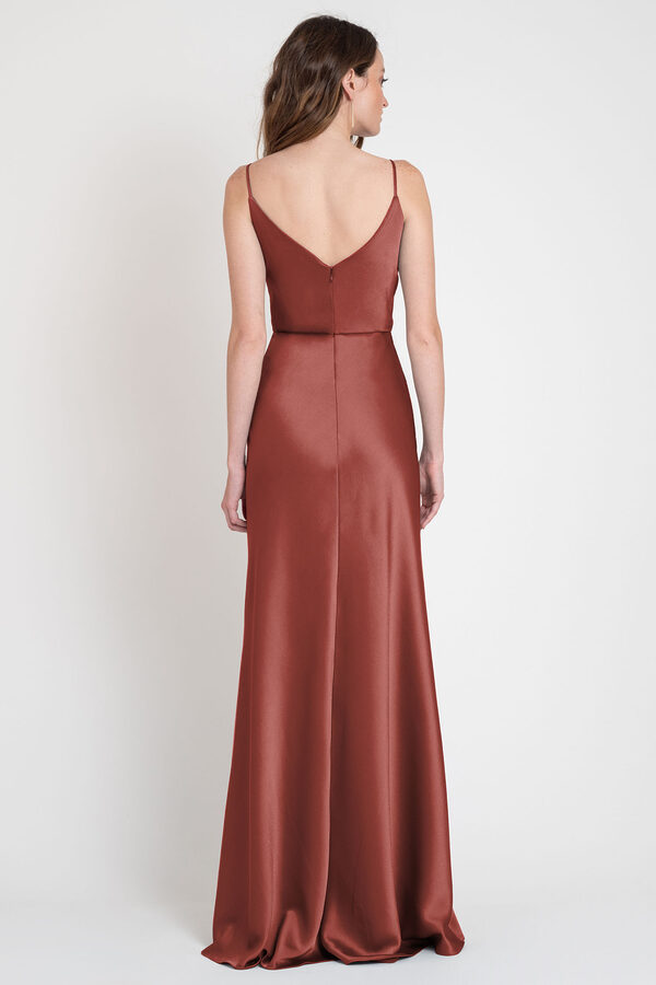 Sylvie Bridesmaids Dress by Jenny Yoo - Rust Sylvie Bridesmaids Dress by Jenny Yoo - Rust