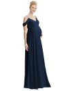 Casey Maternity Bridesmaids Dress by Dessy - Midnight Blue