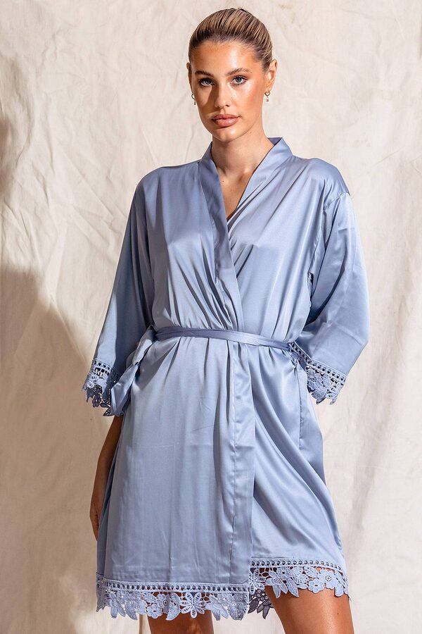EllaLaceBridesmaidRobeDustyBlue2 Ella Sage Green Lace Satin Bridesmaids Robe - EllaLaceBridesmaidRobeDustyBlue2