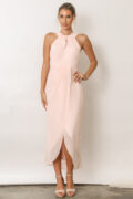 Mila Bridesmaids Dress by Talia Sarah Ballerina Light Pink