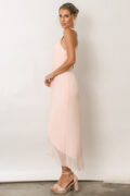Mila Bridesmaids Dress by Talia Sarah Ballerina Light Pink