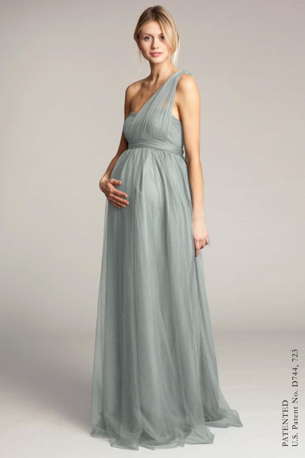 Serafina Maternity Bridesmaids Dress by Jenny Yoo - Morning Mist