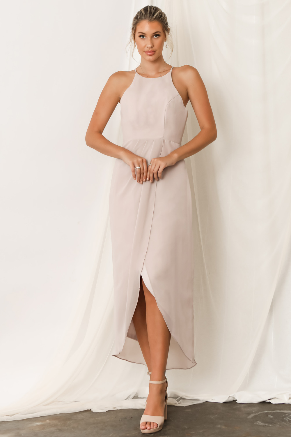 Skye Bridesmaids Dress by Talia Sarah in Cashmere Skye Bridesmaids Dress by Talia Sarah in Cashmere