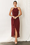 Skye Mahogany Burgundy Bridesmaid Dresses by Talia Sarah