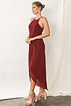 Skye Mahogany Burgundy Bridesmaid Dresses by Talia Sarah