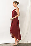 Skye Mahogany Burgundy Bridesmaid Dresses by Talia Sarah