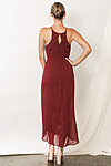 Skye Mahogany Burgundy Bridesmaid Dresses by Talia Sarah