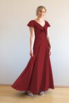 Wine Red Bridesmaid Dresses Cheap
