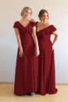 Burgundy Bridesmaid Dresses Australia