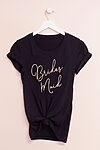 Bridesmaid T-Shirt in Black