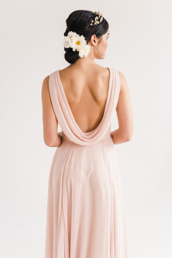 Athena Bridesmaid Dress by TH&TH - Smoked Blush Athena Bridesmaid Dress by TH&TH - Smoked Blush