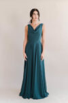 Athena Bridesmaid Dress by TH&TH - Emerald Green