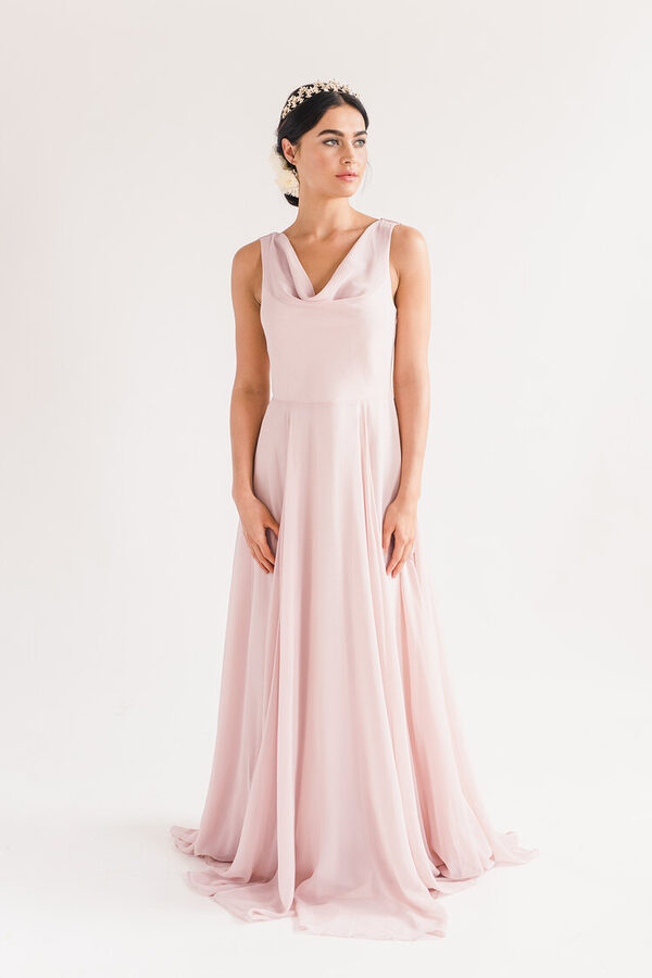 Athena Bridesmaid Dress by TH&TH - Smoked Blush Athena Bridesmaid Dress by TH&TH - Smoked Blush