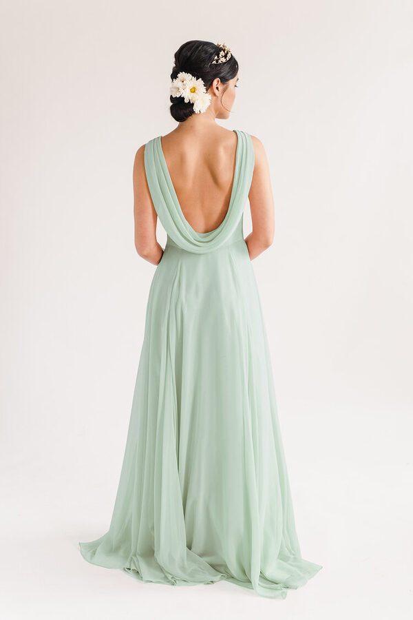 Athena Bridesmaid Dress by TH&TH - Pistachio Green Athena Bridesmaid Dress by TH&TH - Pistachio Green