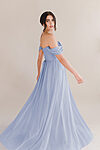 Bardot Bridesmaid Dress by TH&TH - Bluebird