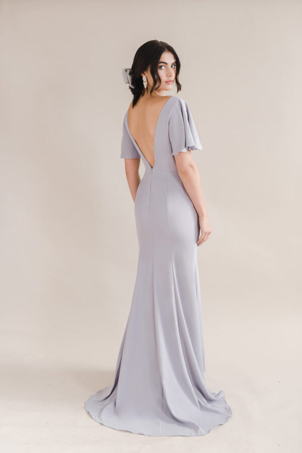 Celeste Bridesmaid Dress by TH&TH - Dove Grey Celeste Bridesmaid Dress by TH&TH - Dove Grey