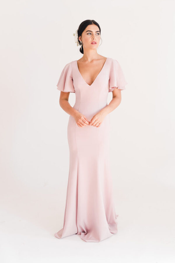 Celeste Bridesmaid Dress by TH&TH - Smoked Blush Celeste Bridesmaid Dress by TH&TH - Smoked Blush