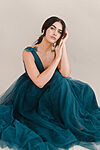 Grace Bridesmaid Dress by TH&TH - Emerald Green