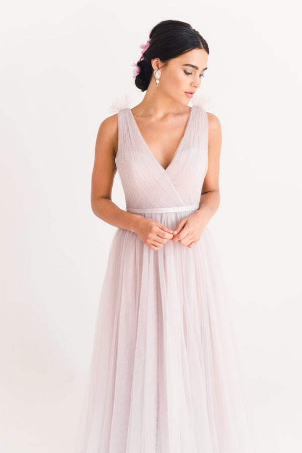 Grace Bridesmaid Dress by TH&TH - Smoked Orchid Purple Grace Bridesmaid Dress by TH&TH - Smoked Orchid Purple