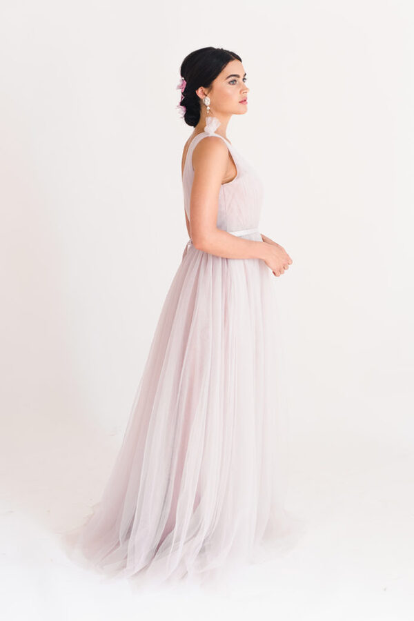 Grace Bridesmaid Dress by TH&TH - Smoked Orchid Purple Grace Bridesmaid Dress by TH&TH - Smoked Orchid Purple