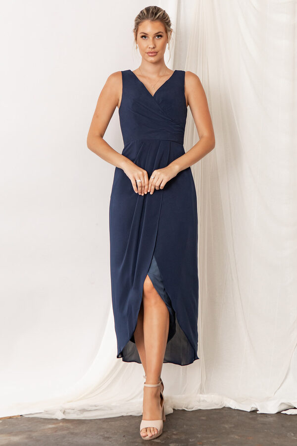 Kira Navy Bridesmaid Dresses by Talia Sarah Kira Navy Blue Bridesmaid Dresses by Talia Sarah