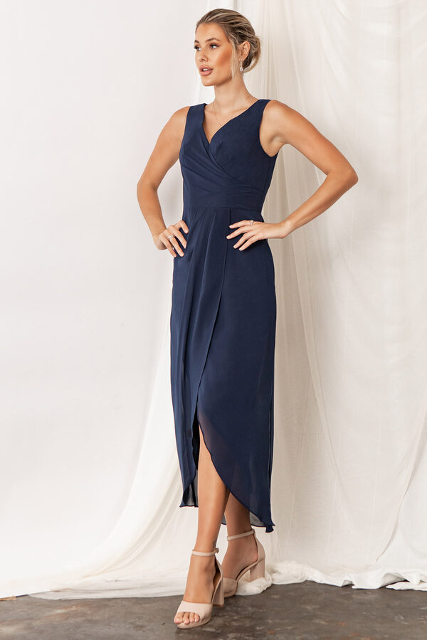 Kira Navy Bridesmaid Dresses by Talia Sarah3 Kira Navy Blue Bridesmaid Dresses by Talia Sarah