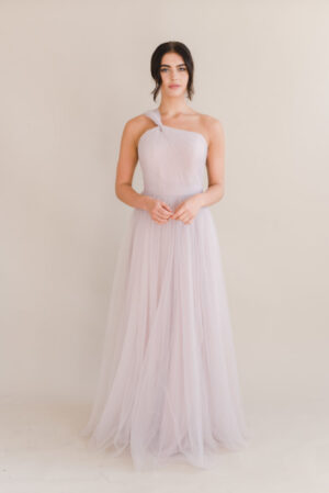 Luna Bridesmaid Dress by TH&TH - Smoked Orchid Purple