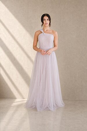 Luna Bridesmaid Dress by TH&TH - Smoked Orchid Purple