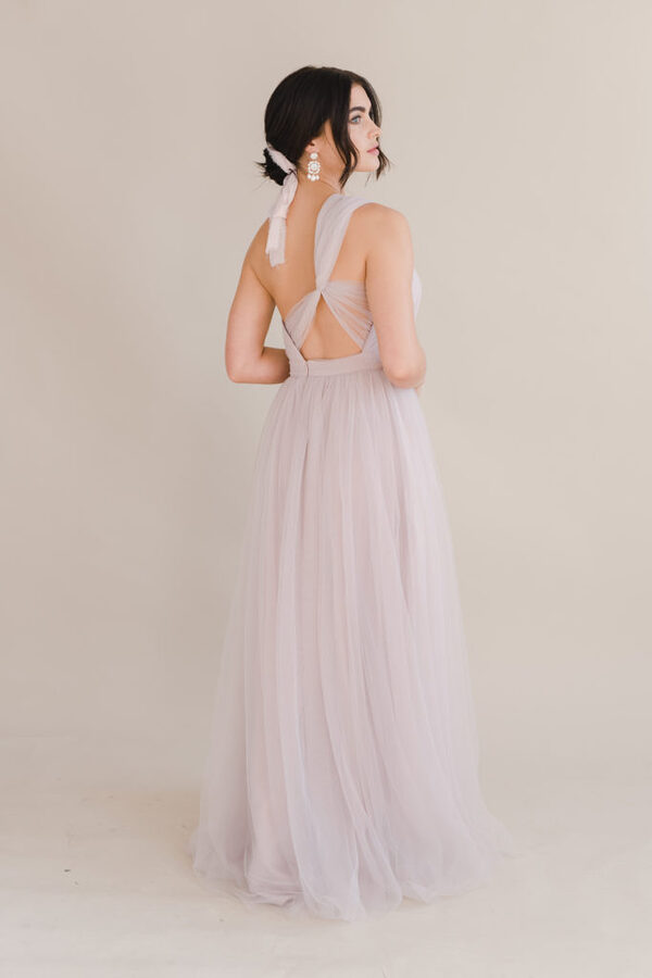 Luna Bridesmaid Dress by TH&TH - Smoked Orchid Purple Luna Bridesmaid Dress by TH&TH - Smoked Orchid Purple