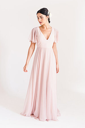 Phoebe Bridesmaid Dress by TH&TH - Smoked Blush