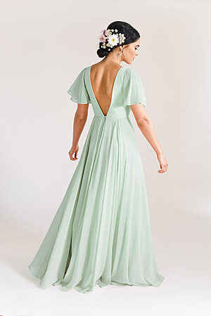 Phoebe Bridesmaid Dress by TH&TH - Pistachio Green