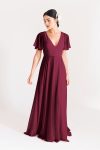 Phoebe Bridesmaid Dress by TH&TH - Roseberry Red