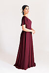 Phoebe Bridesmaid Dress by TH&TH - Roseberry Red