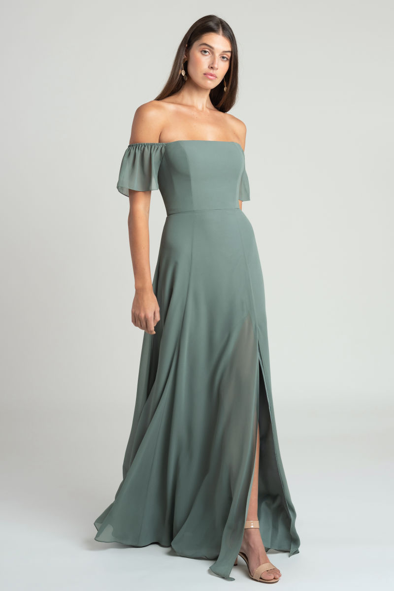 Elsie Bridesmaids Dress by Jenny Yoo Eucalyptus Green