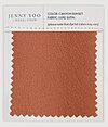 Jenny Yoo Luxe Satin Swatch - Canyon