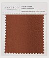 Jenny Yoo Luxe Satin Swatch - Copper