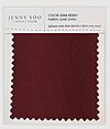Jenny Yoo Luxe Satin Swatch - Dark Berry