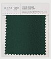 Jenny Yoo Luxe Satin Swatch - Emerald