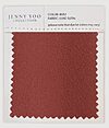 Jenny Yoo Luxe Satin Swatch - Rust