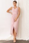 Kira Blush Dusty Pink Bridesmaid Dresses by Talia Sarah