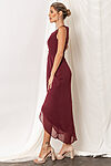 Kira Mahogany Wine Burgundy Bridesmaid Dresses by Talia Sarah