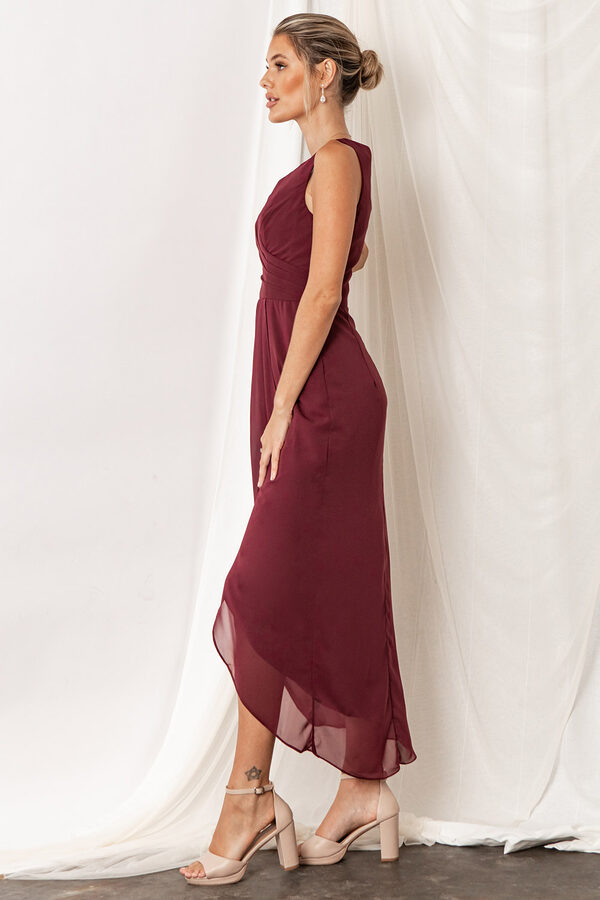 Kira Mahogany Wine Burgundy Bridesmaid Dresses by Talia Sarah Kira Mahogany Wine Burgundy Bridesmaid Dresses by Talia Sarah