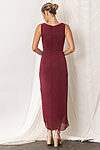 Kira Mahogany Wine Burgundy Bridesmaid Dresses by Talia Sarah