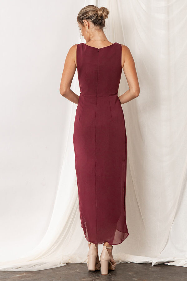 Kira Mahogany Wine Burgundy Bridesmaid Dresses by Talia Sarah Kira Mahogany Wine Burgundy Bridesmaid Dresses by Talia Sarah