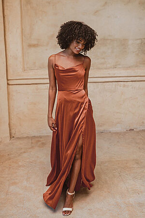 Denver Bridesmaid Dress by Tania Olsen - Terracotta Orange