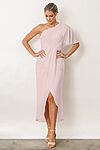 Tessa Cocktail Light Blush Pink Bridesmaid Dress